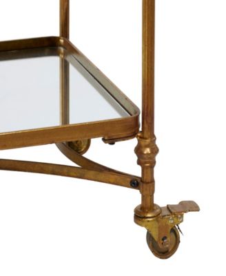 Brass Iron Bar Cart