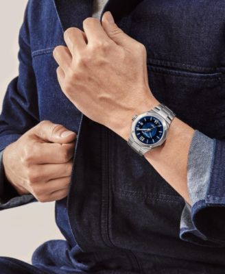 Men's Swiss Automatic Riviera Stainless Steel Bracelet Watch 42mm