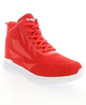 Womens red high top tennis shoes sale
