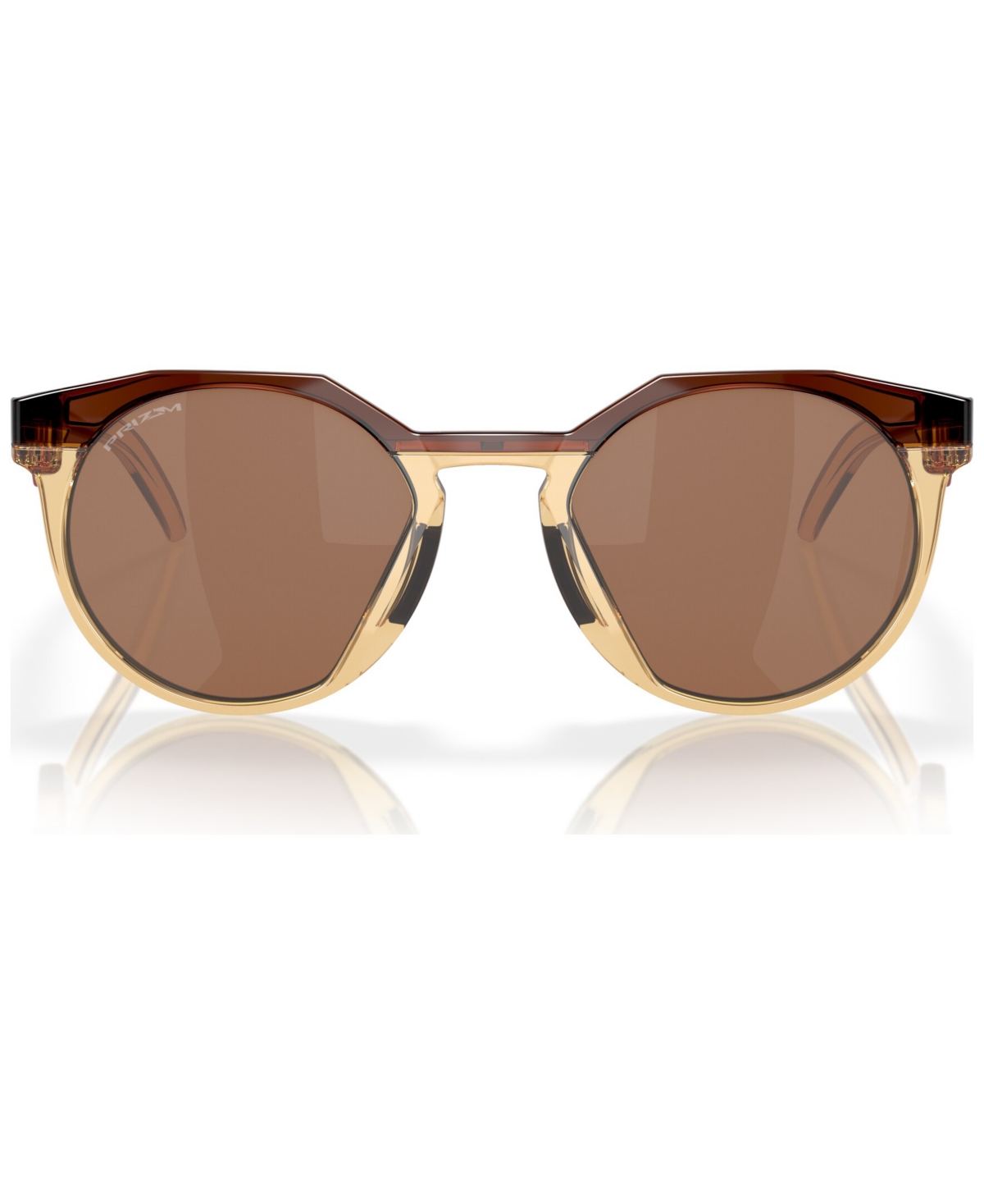 Oakley Womens Brown Oo9242 Round-shape Tortoiseshell Acetate Sunglasses