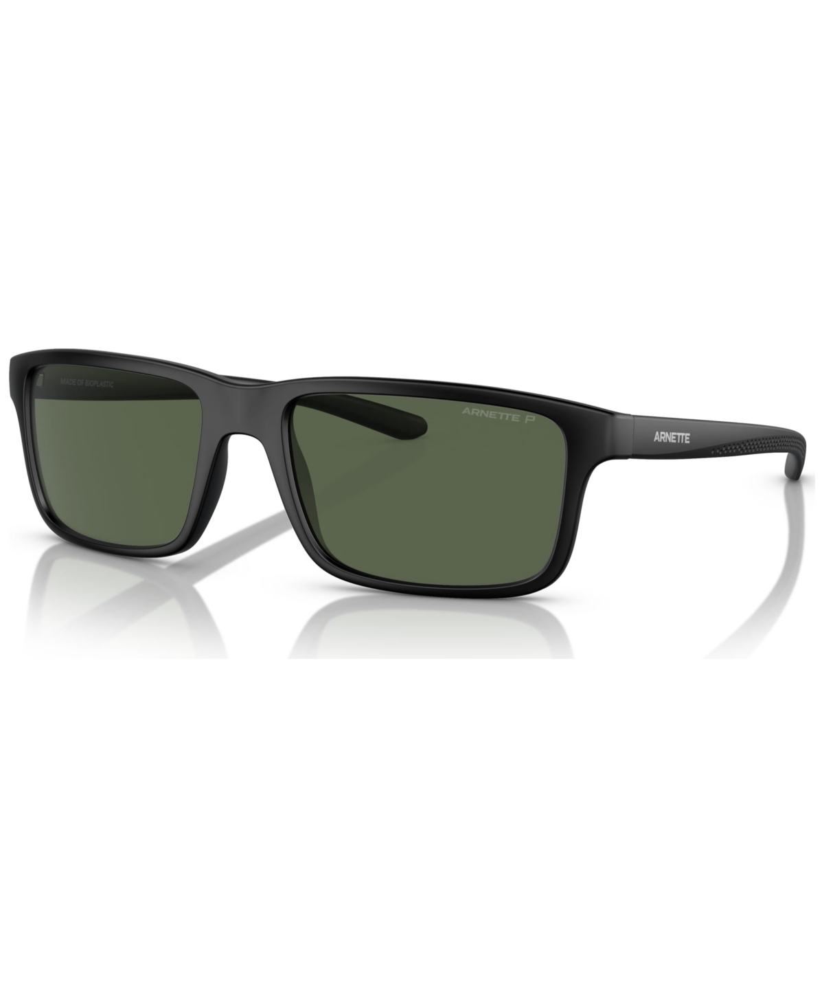 Arnette Men's Polarized Sunglasses, An432257-p 57 In Matte Black