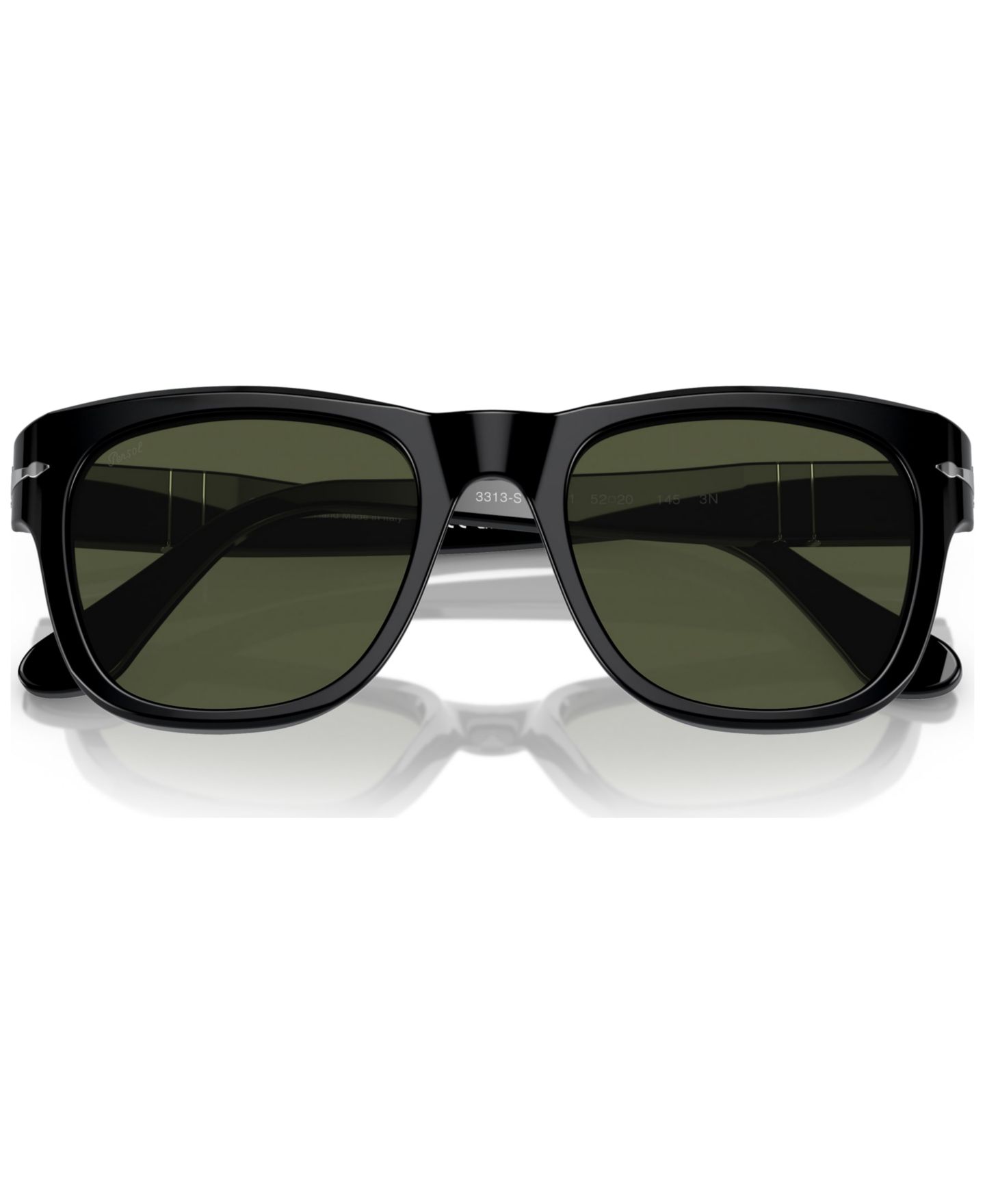 Солнцезащитные очки Persol Unisex Sunglasses, 0PO3313S953152W 52, цвет: Чёрный — фото 5