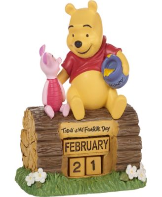 222700 Today Is My Favorite Day Disney Winnie The Pooh Resin Perpetual Calendar