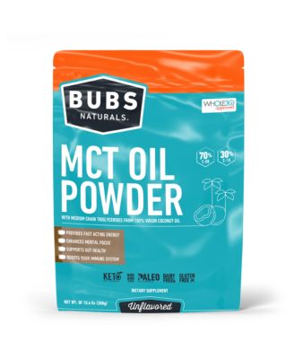 BUBS Naturals MCT Oil Powder 10.6oz. - Macy's