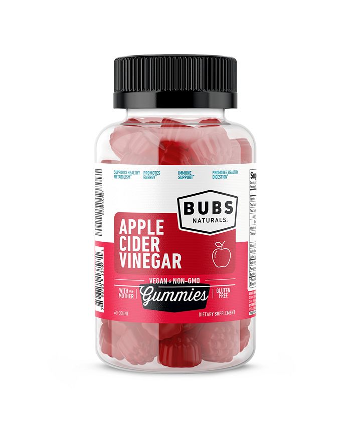 Apple Cider Vinegar Gummies, BUBS Naturals