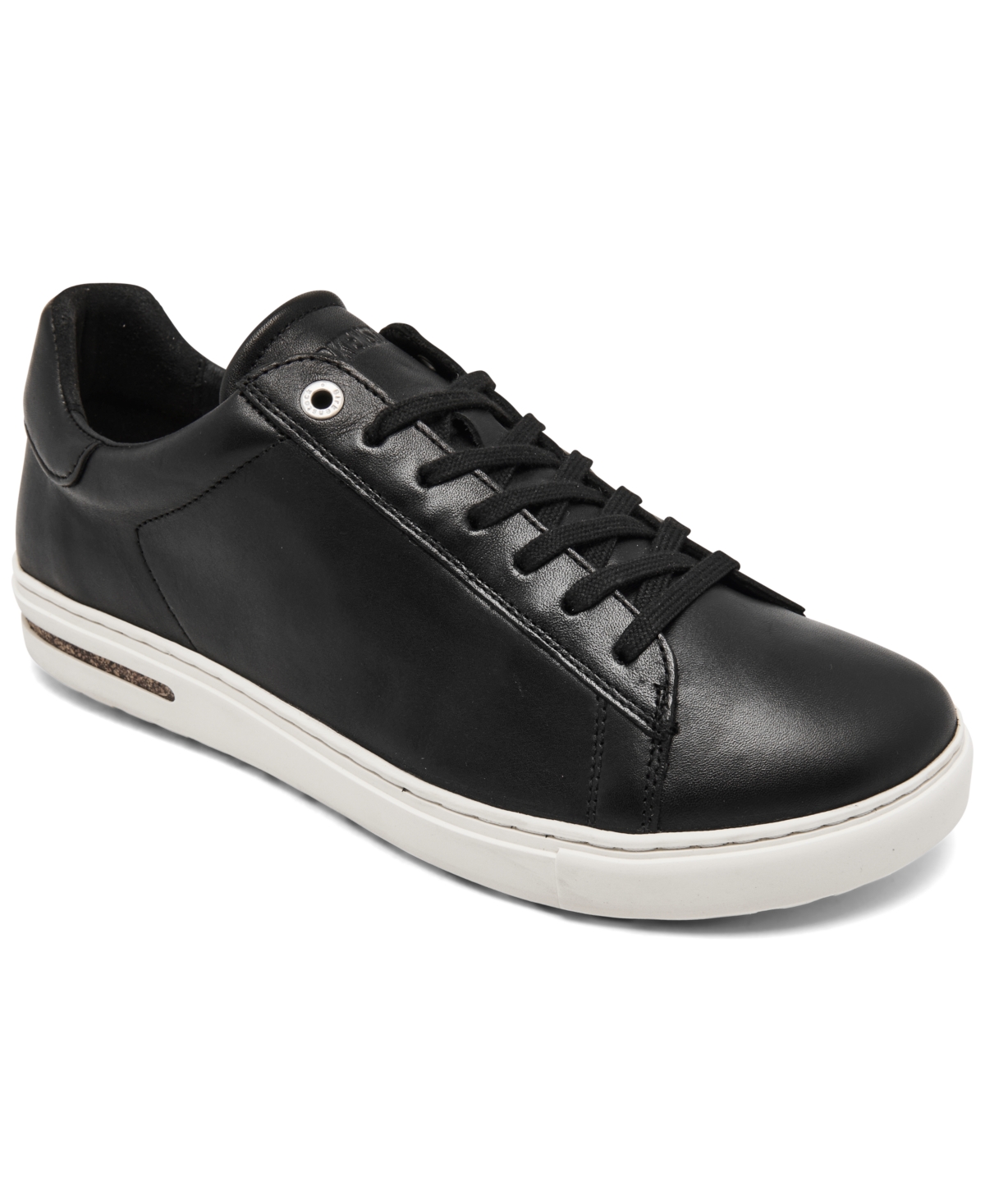 Men's Bend Low Leather Casual Sneakers from Finish Line - White