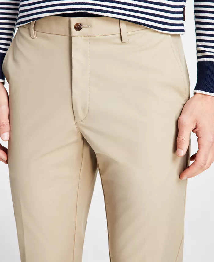 Men's Classic Fit Cotton Stretch Performance Pants - thumbnail 9