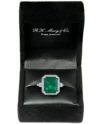Macy jewelry cheap emerald rings