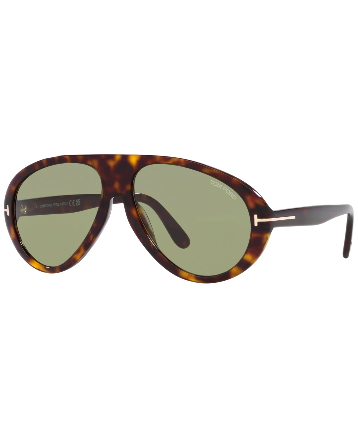 Tom Ford Men's Sunglasses, Tr00148460-z 60 In Tortoise Black