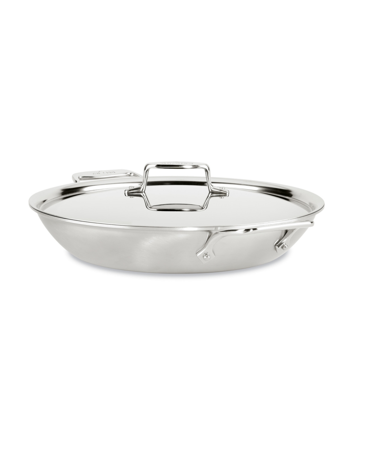 All-Clad D5 Stainless Steel Brushed 5-Ply Bonded 4.5-Quart Universal Pan with Lid