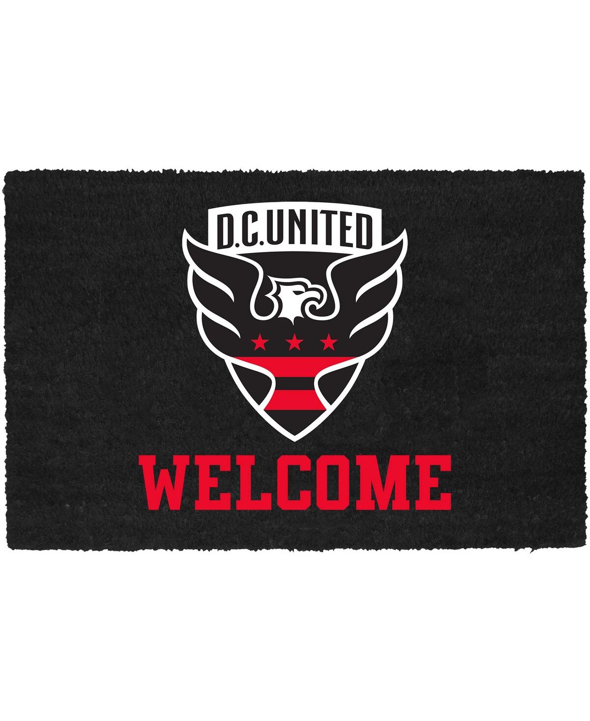 D.c. United Welcome Door Mat - Black