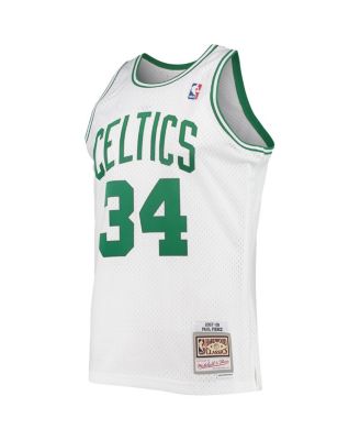 Men's Paul Pierce White Boston Celtics 2007-08 Hardwood Classics Swingman Jersey