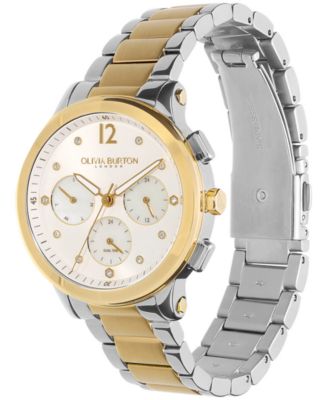 Women's Sports Luxe Two-Tone Stainless Steel Watch 38mm