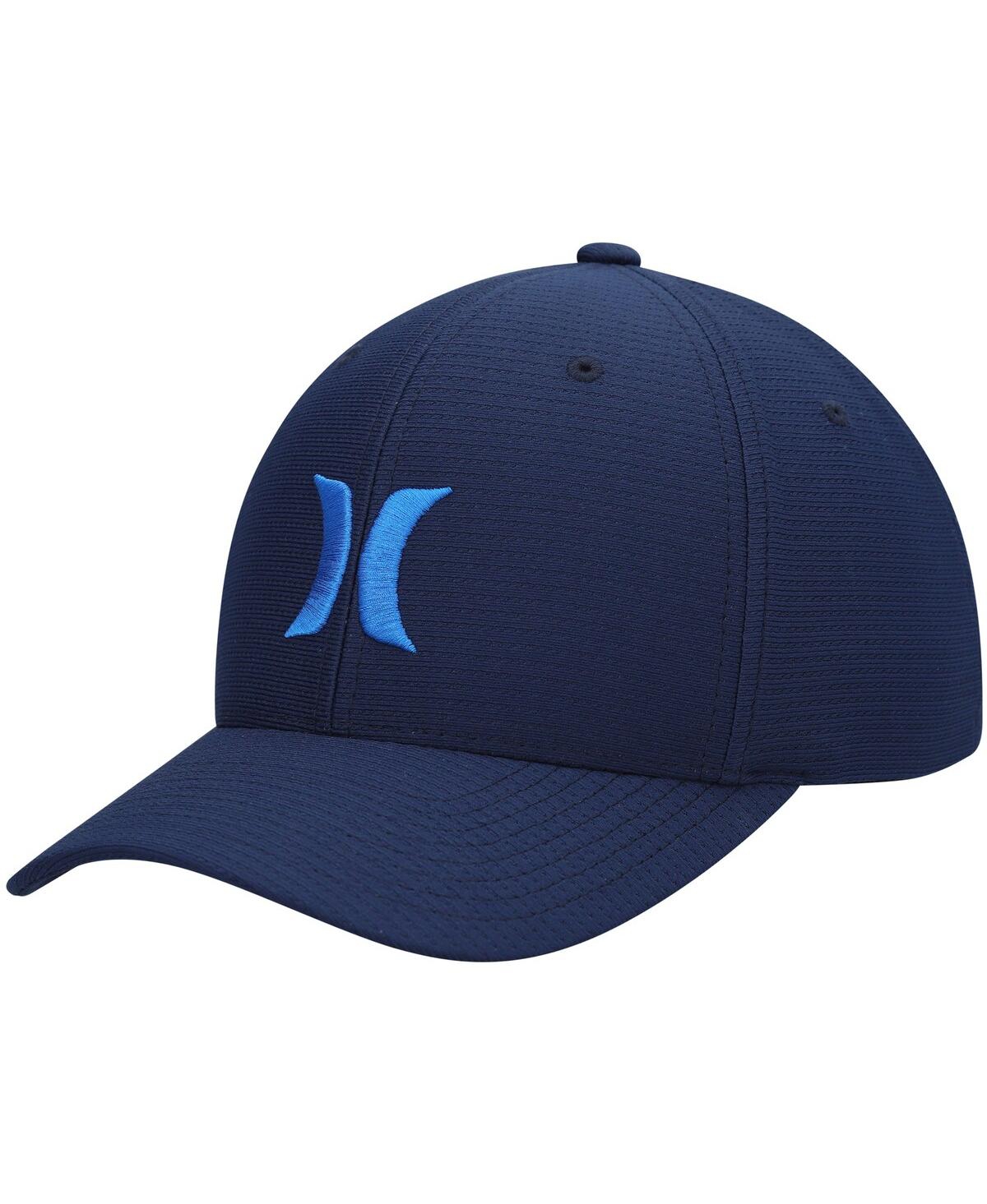 Men's Hurley Blue H2O-Dri Pismo Flex Fit Hat - Blue