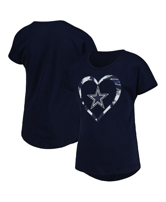 Outerstuff Girls USA National Team Name & Number Tee - Navy Blue Licensed Soccer Fan Shirt - View #4