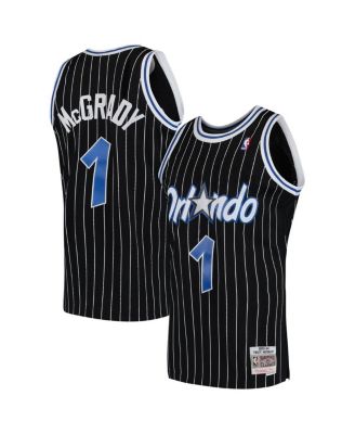 Men's Tracy McGrady Black Orlando Magic 2003-04 Hardwood Classics Swingman Jersey