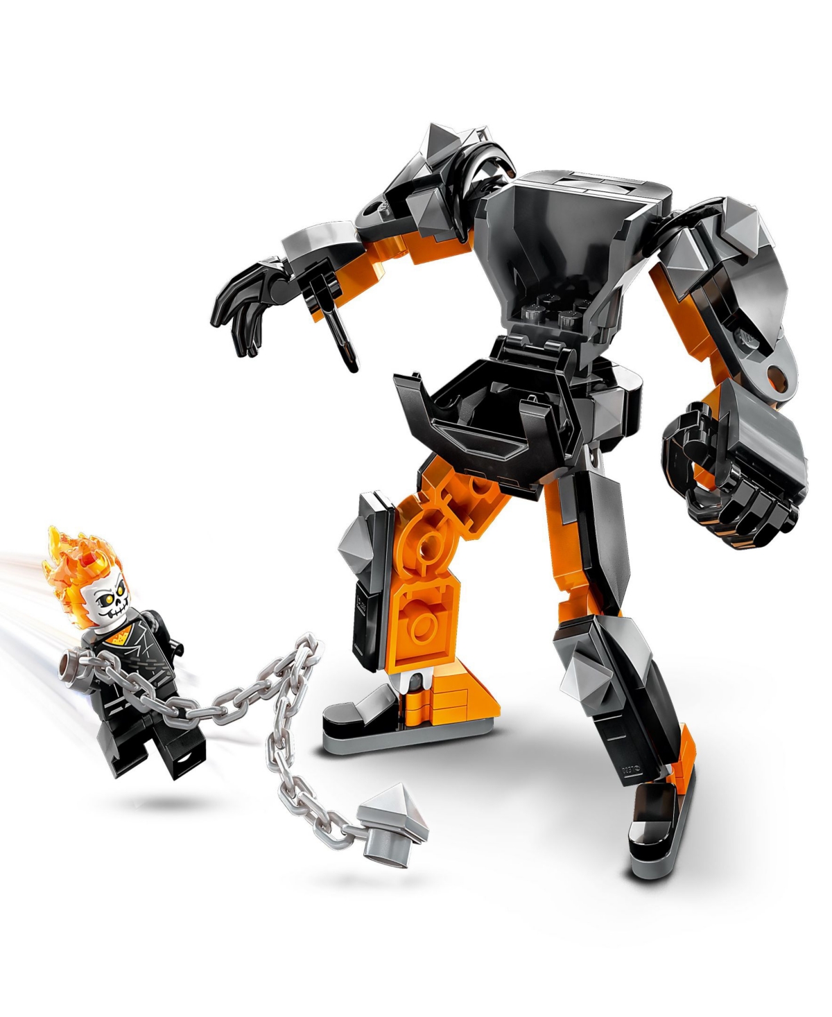 Shop Lego Super Heroes Marvel Ghost Rider Mech & Bike 76245 Toy Building Set With Ghost Rider Minifigure In Multicolor