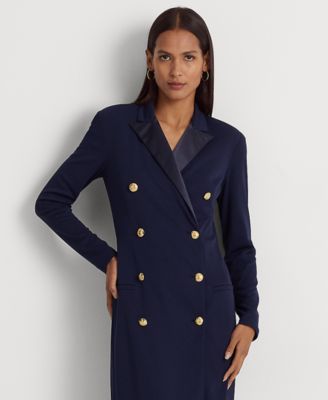 Lauren Ralph Lauren Women's Stretch Jersey Tuxedo Gown