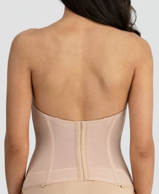 Brianna Low Back Strapless Longline Bra, 8980