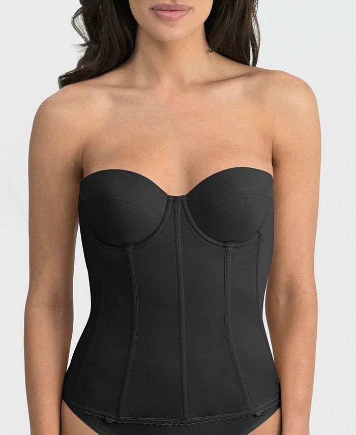 Buy Light Pad Smoothing Longline Low Back Strapless Bra from Next
