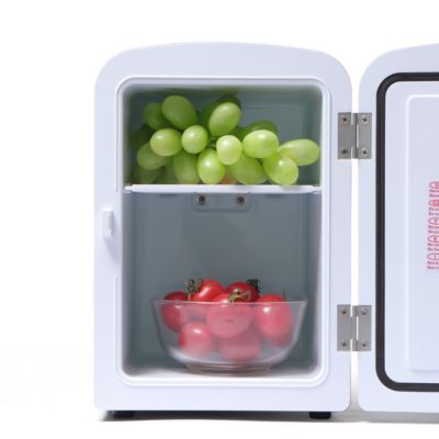 Chill Personal and portable Mini Fridge Cooler and Warmer - 6-can Capacity