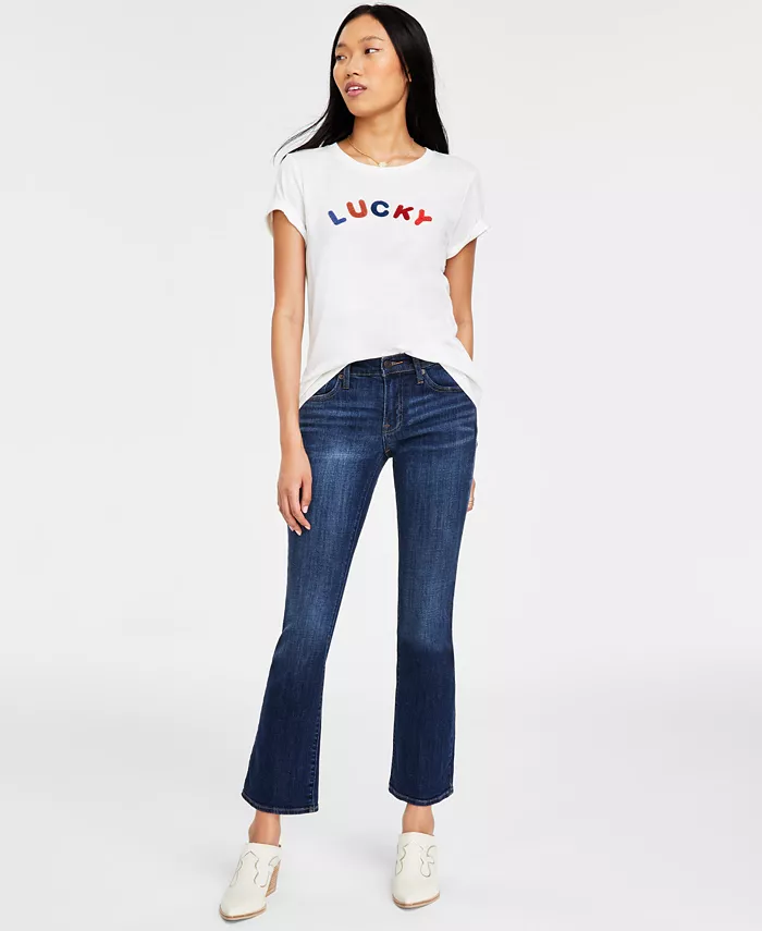 Women's Sweet Mid Bootcut Jeans - thumbnail 4