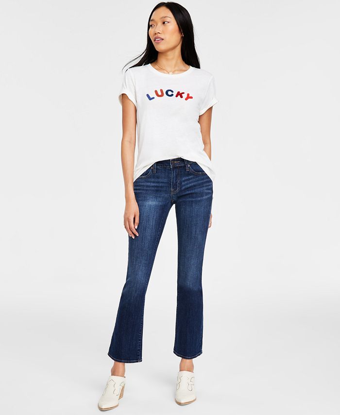 Lucky Brand Women's Classic V-Neck Tee, Bright White, X-Small : :  Clothing, Shoes & Accessories