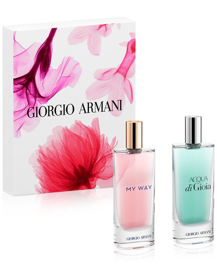 Giorgio Armani 2-Pc. Acqua di Gioia & My Way Eau de Parfum Gift Set &  Reviews - Perfume - Beauty - Macy's