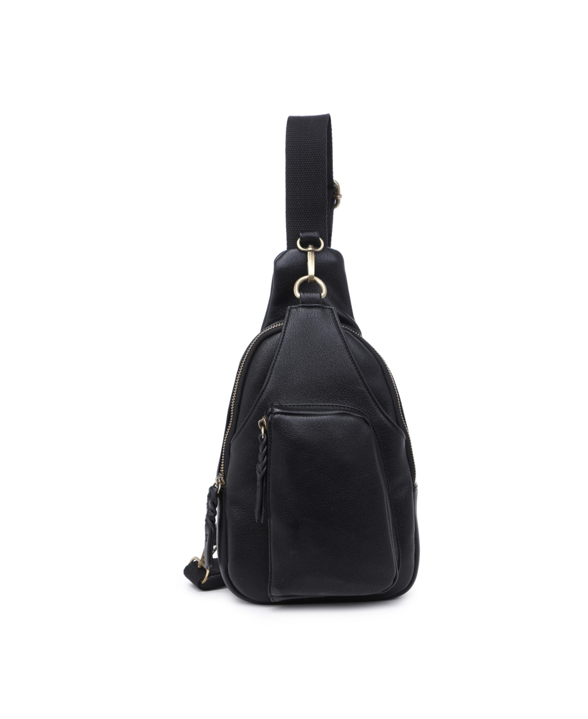 Urban Expressions Wendall Sling Backpack In Black