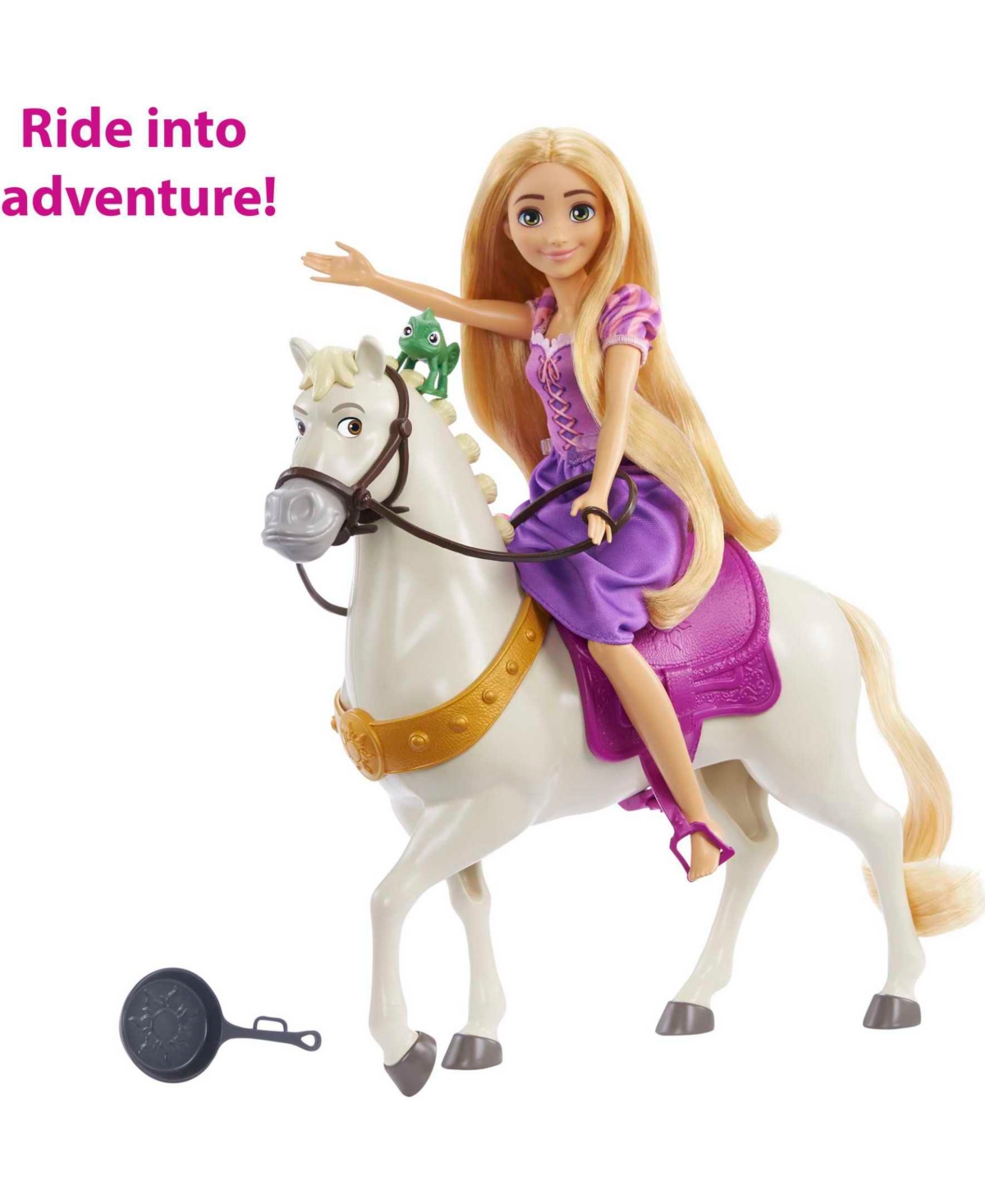 Disney Princess Rapunzel And Maximus In Multi-color