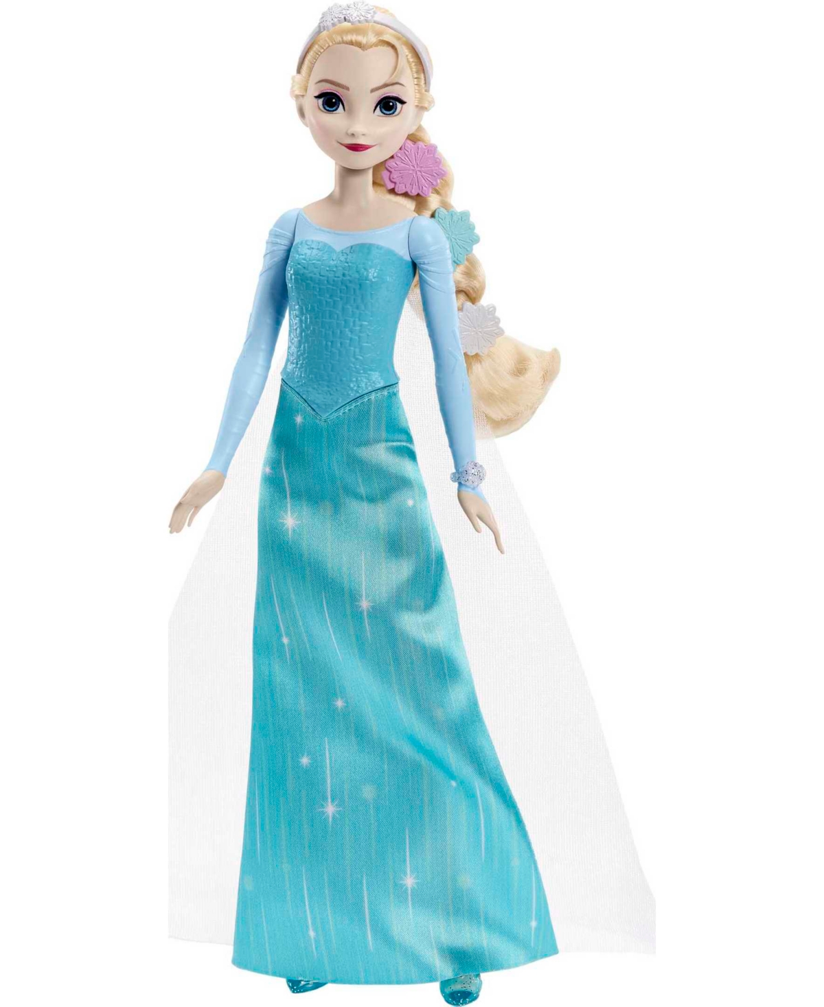 Shop Disney Princess Frozen Getting Ready Elsa Fashion Doll In Multi-color
