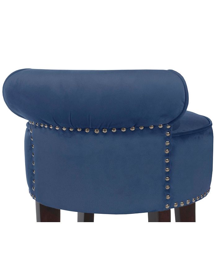 Hillsdale Lena Upholstered Vanity Stool Macy's