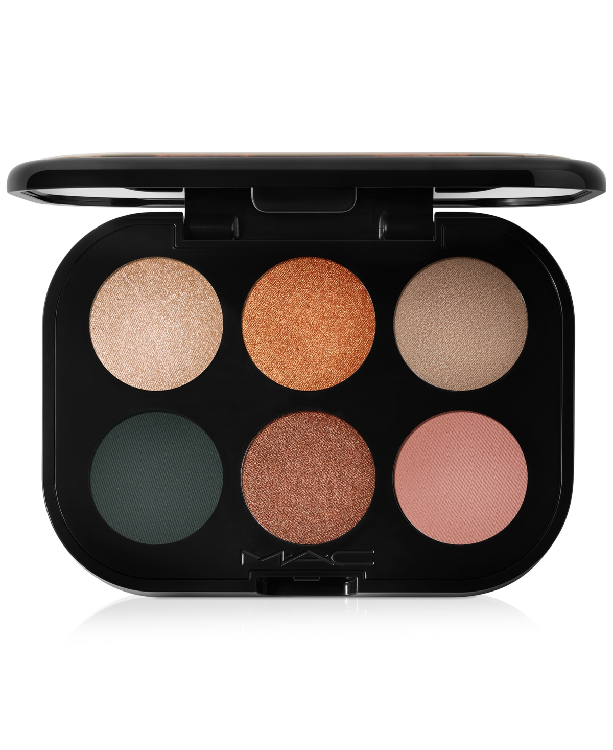 Mac Connect In Colour Eye Shadow Palette In Bronze Influence