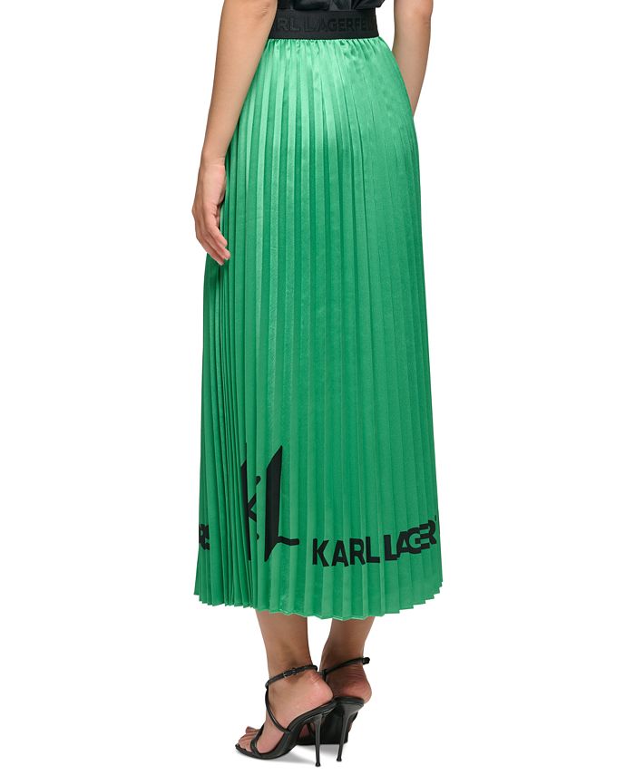Karl Lagerfeld Skirt Logo Waist Denim main image 1