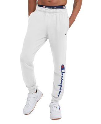 Champion Men's Pwerblend Jogger Sweatpants for Men Extended Sizes Heather  Grey 3X