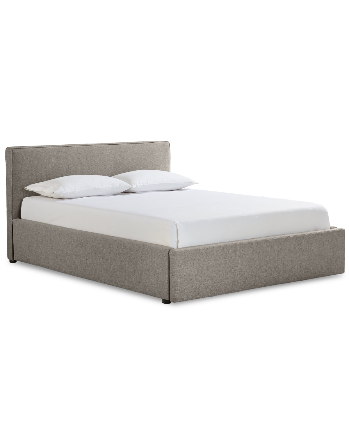 Macy's Mariley Full Upholstered Storage Bed In Mocha