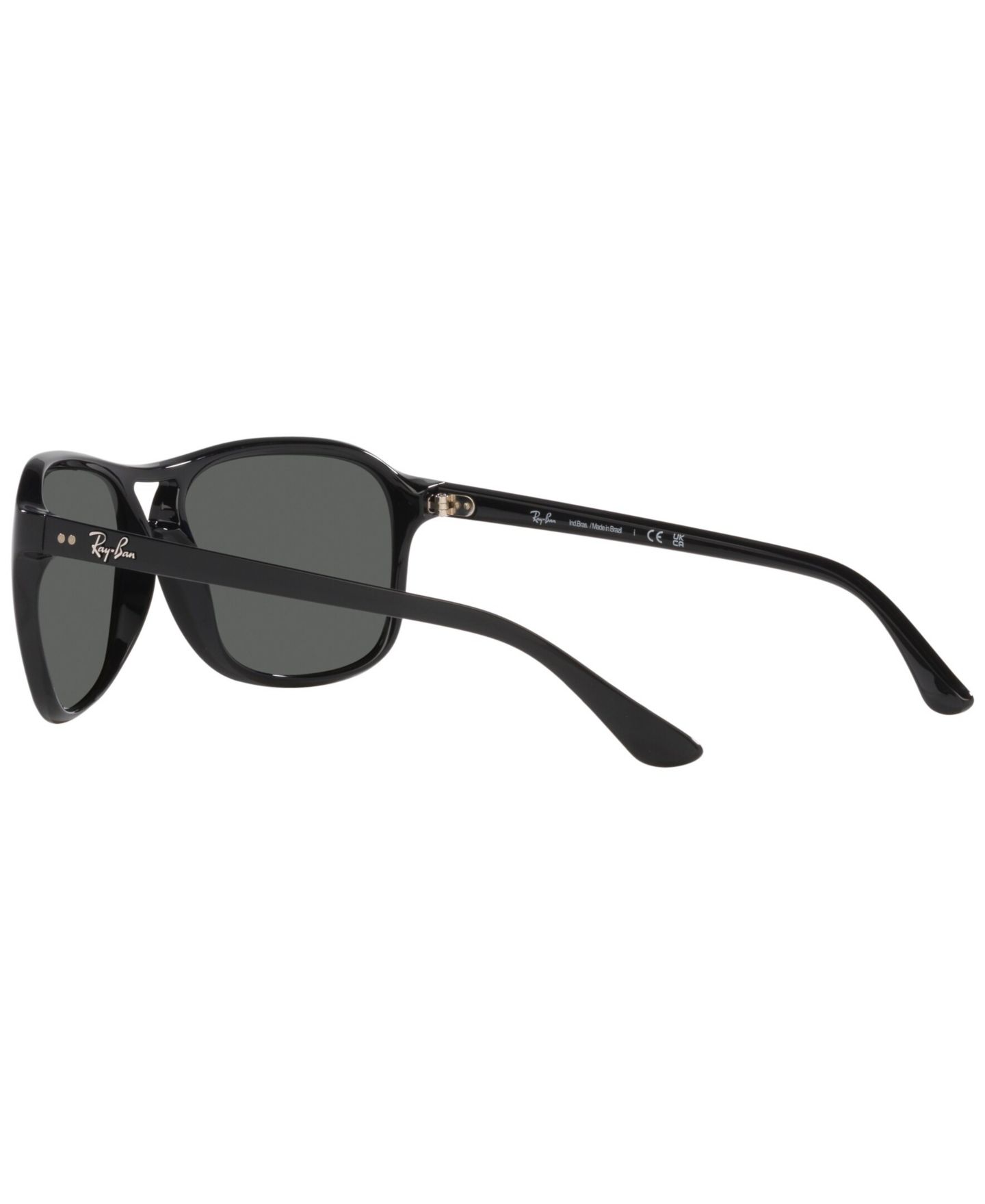 Солнцезащитные очки Ray-Ban Unisex Sunglasses, RB4128, цвет: Чёрный — фото 4
