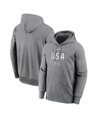 Men's Nike Heather Gray USA Baseball 2023 World Baseball Classic