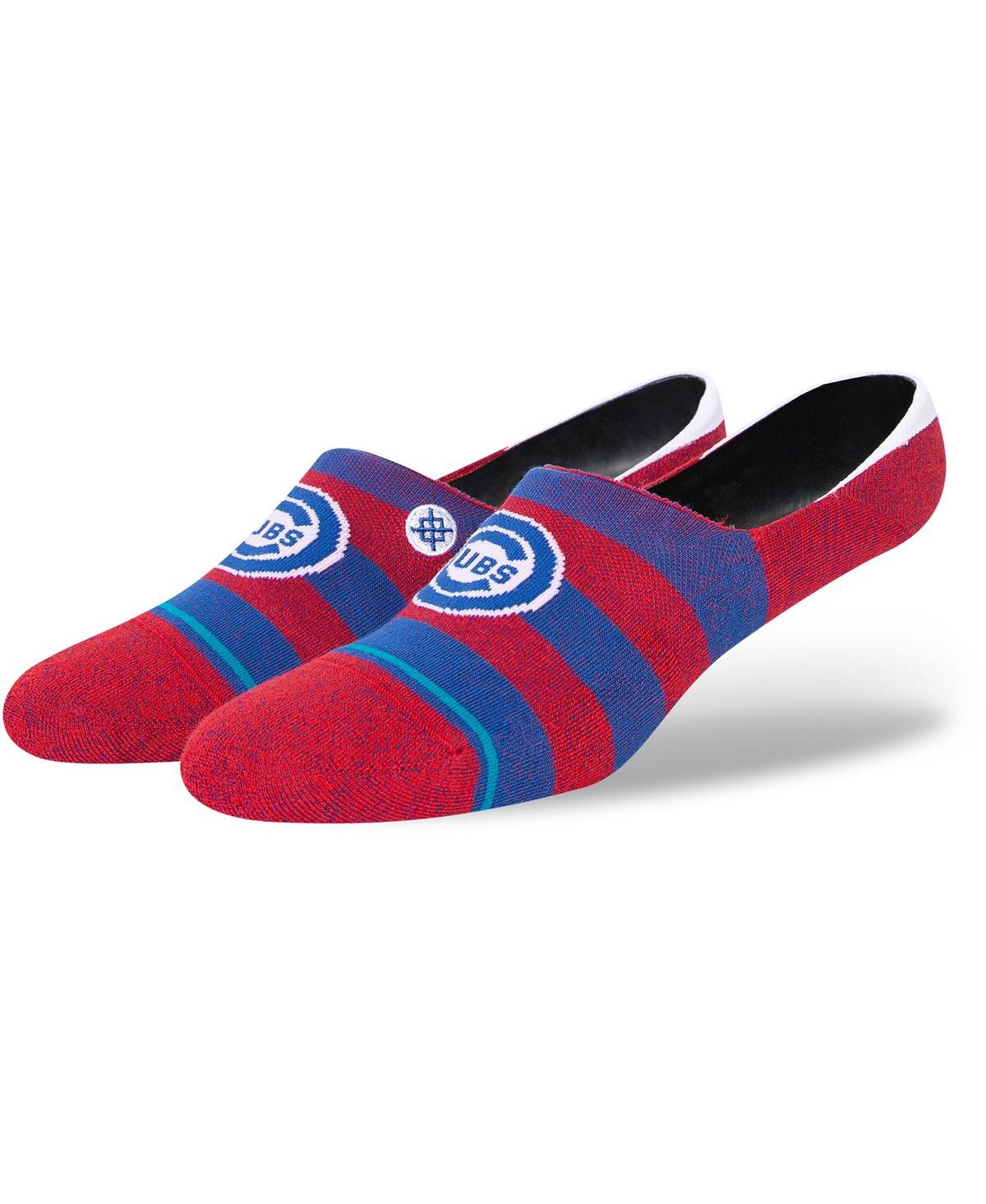 Stance Men's And Women's  Chicago Cubs Twist No-show Socks In Blue,red