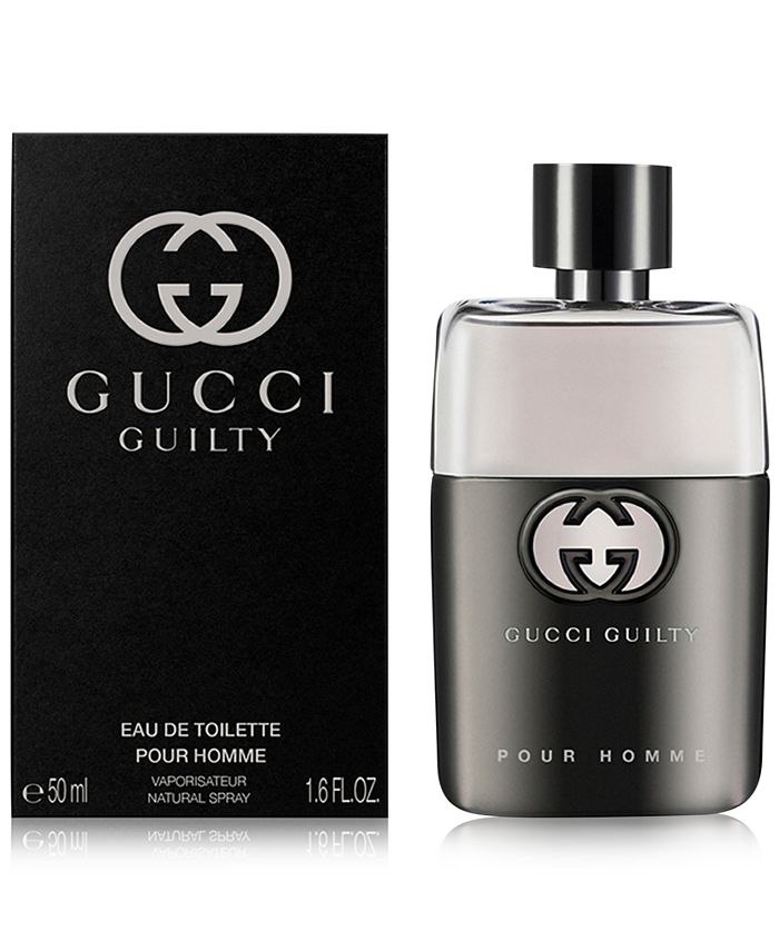 Gucci Guilty Men's Pour Homme Eau de Toilette Spray, 1.6 oz. - Macy's