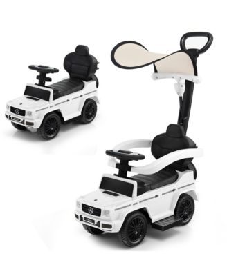 3 in 1 Ride on Push Car Mercedes Benz G350 Stroller Sliding Car