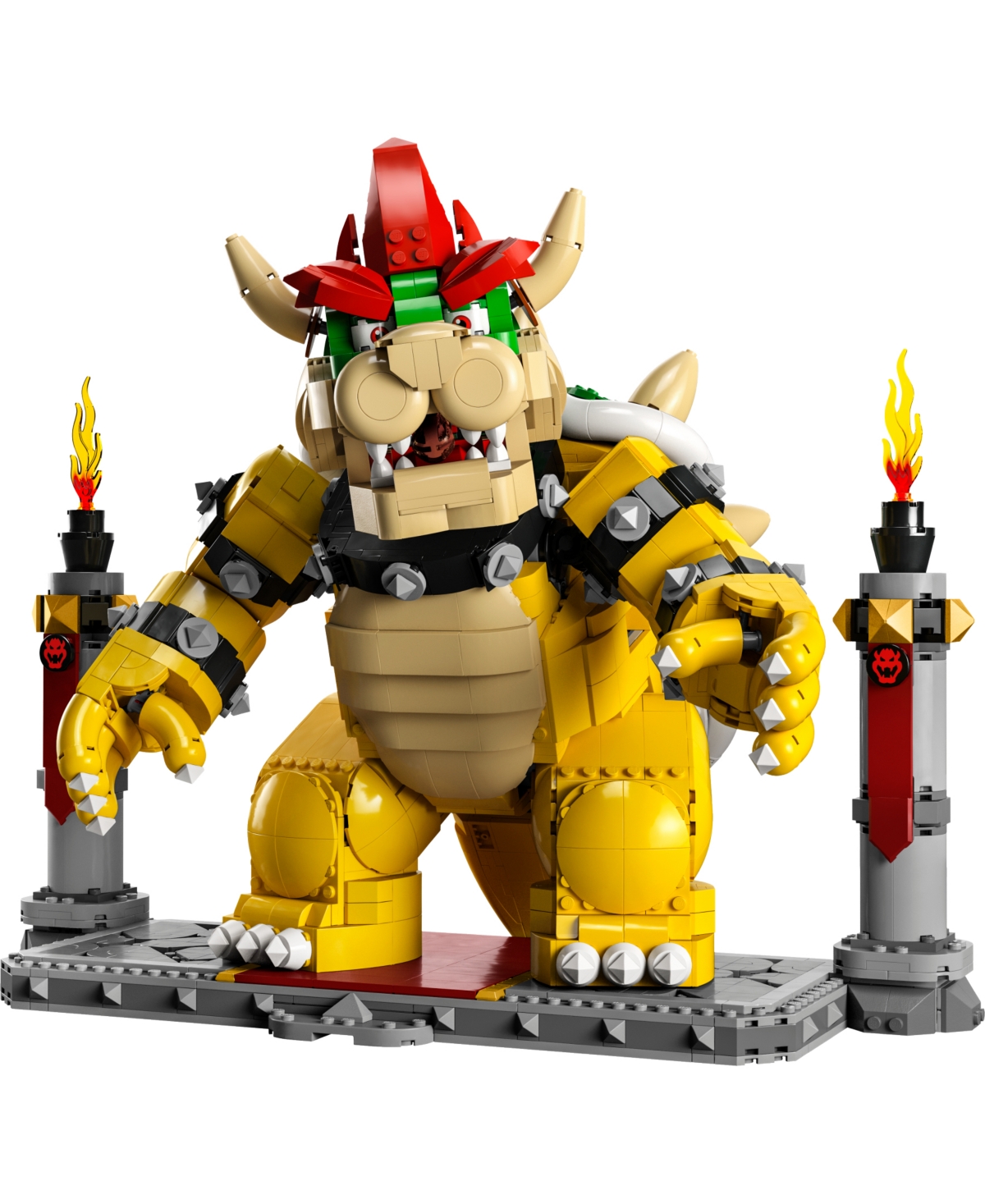 Lego The Mighty Bowser Set In No Color