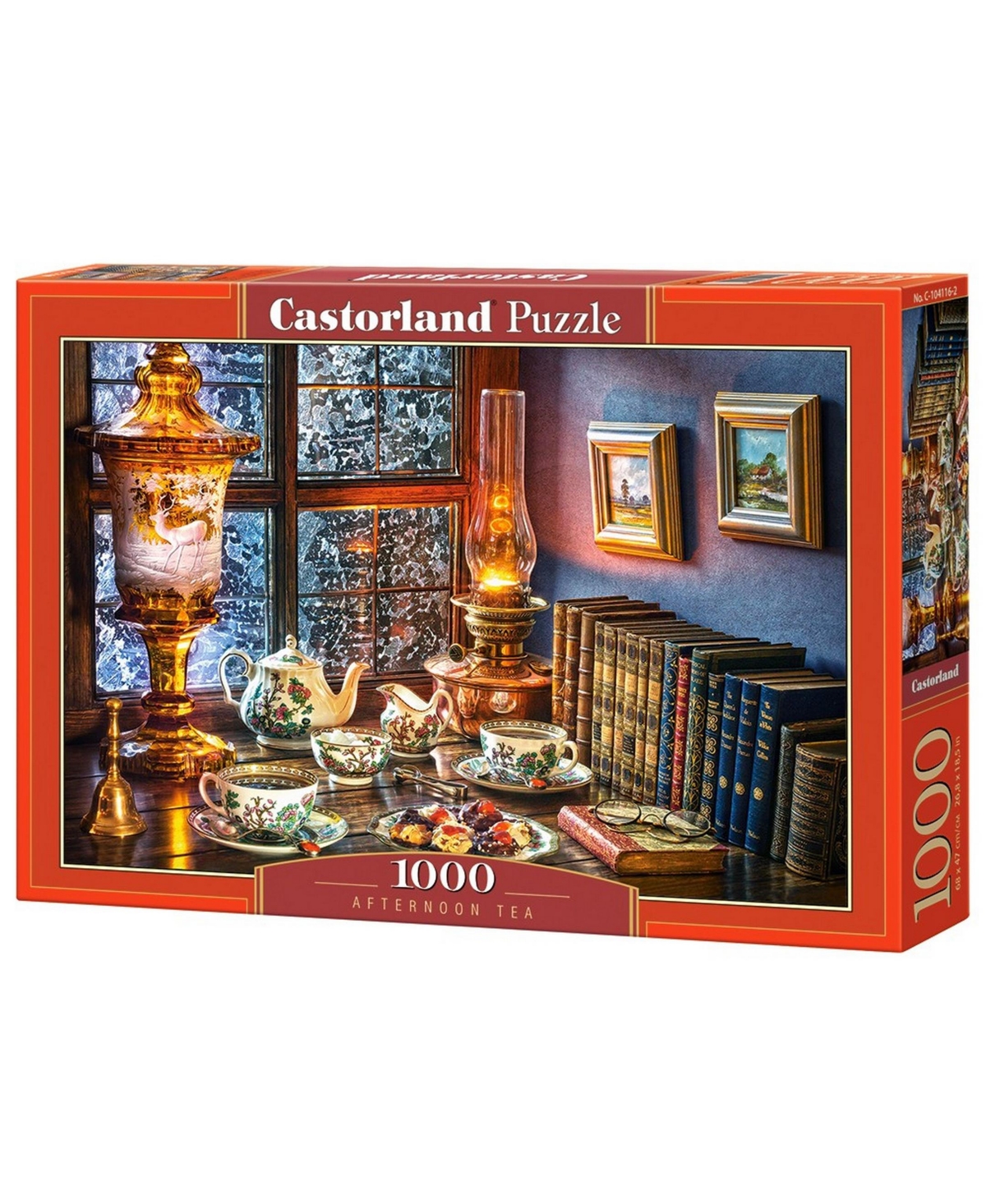 Castorland Afternoon Tea Jigsaw Puzzle Set, 1000 Piece In Multicolor