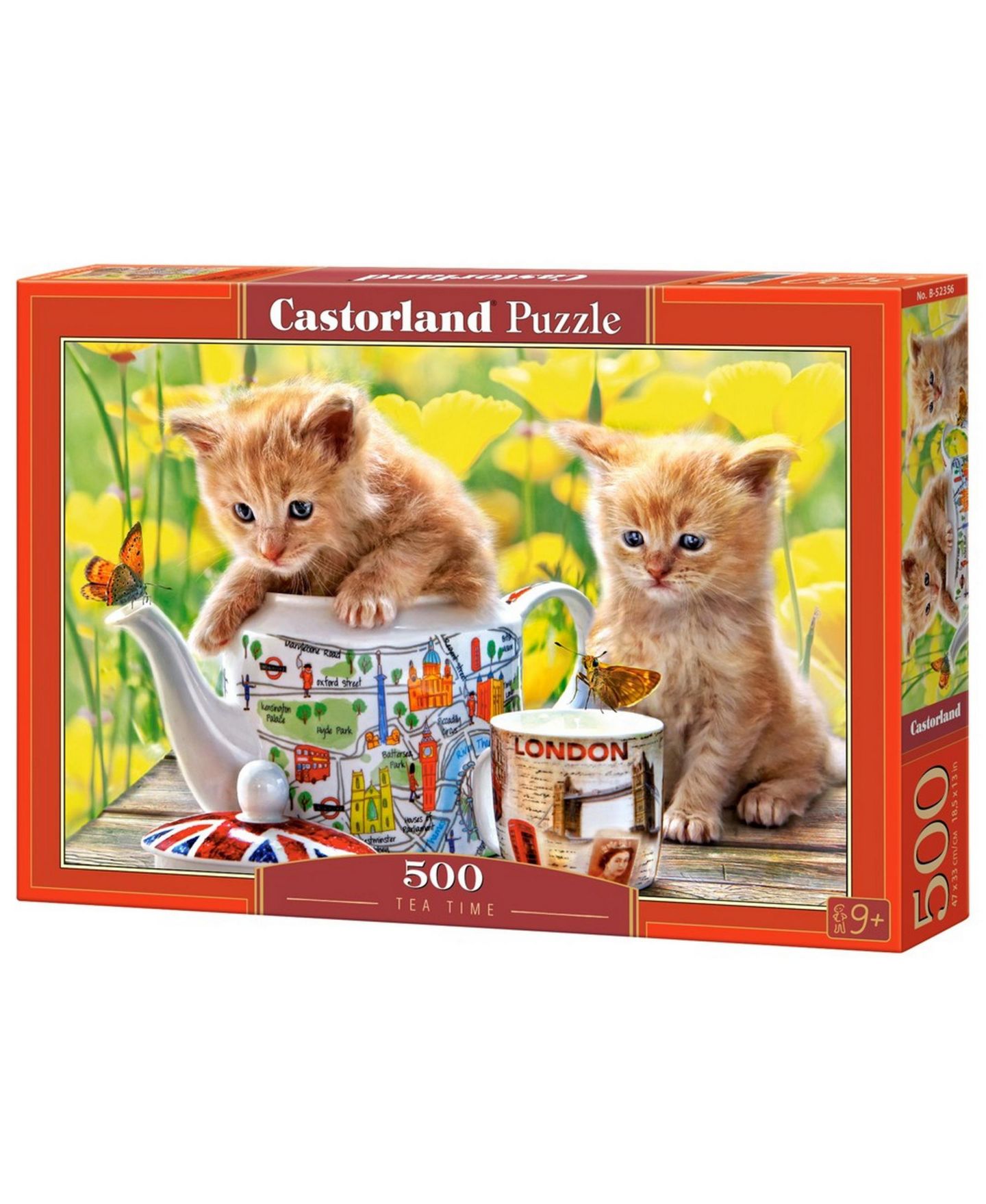 Детский пазл Castorland Tea Time 500 Piece Jigsaw Puzzle, цвет: Разноцветный — фото 1