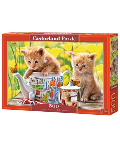 Детский пазл Castorland Tea Time 500 Piece Jigsaw Puzzle, цвет: Разноцветный