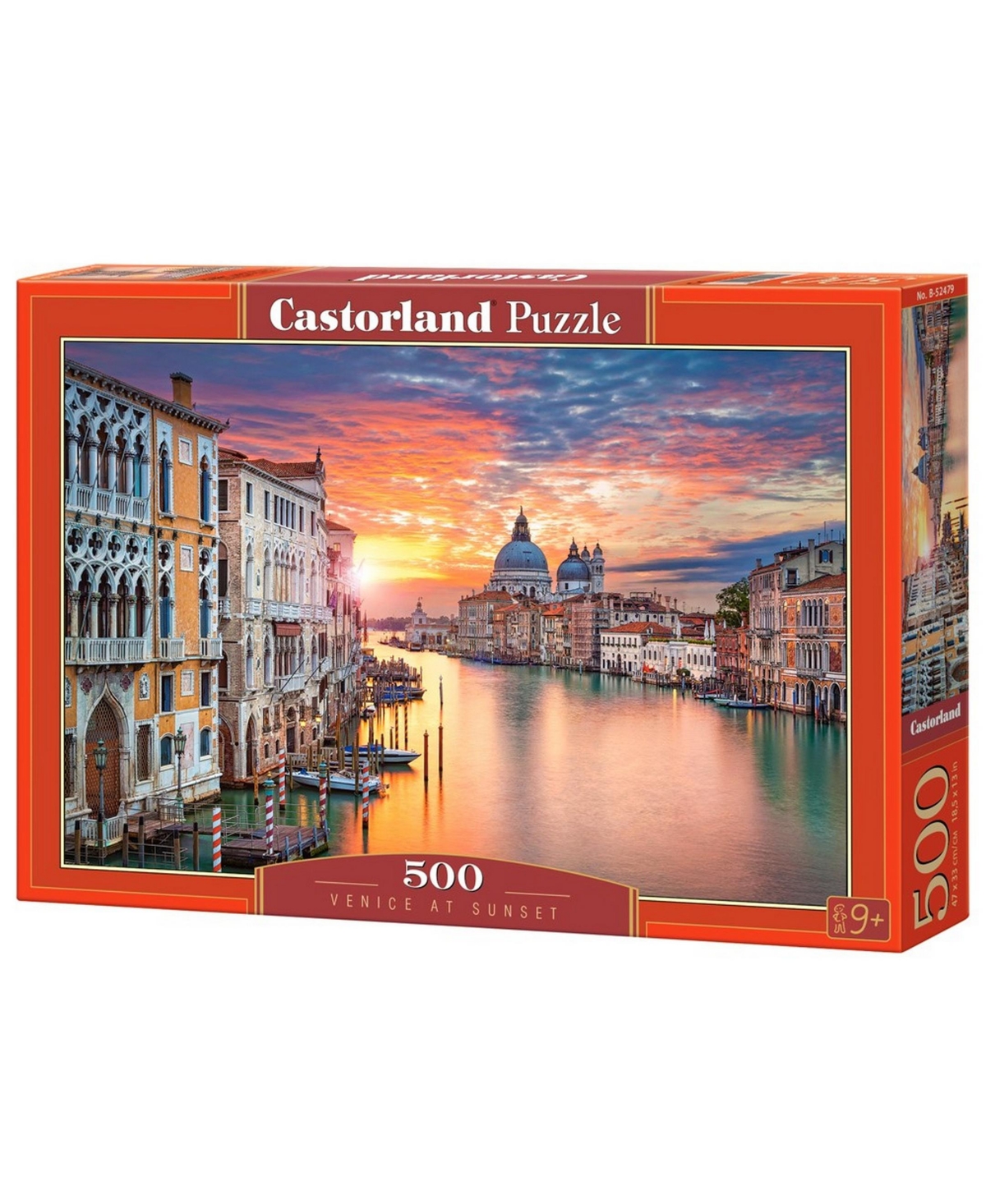 Castorland Venice At Sunset Jigsaw Puzzle Set, 500 Piece In Multicolor