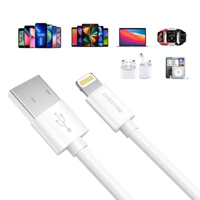 Apple MFi Certified iPhone 11/XR/SE/10/8 6ft Charging Cable | USB to Lightning Cable for iPhone - White