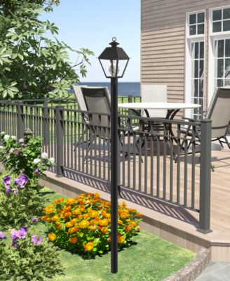 Wentworth 3 Light Outdoor Post Top Lantern