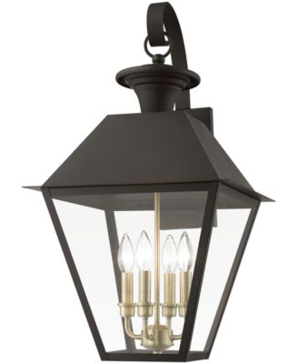 Wentworth 4 Light Outdoor Extra Large Wall Lantern