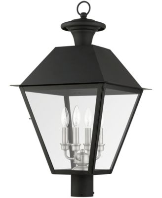 Wentworth 4 Light Outdoor Post Top Lantern